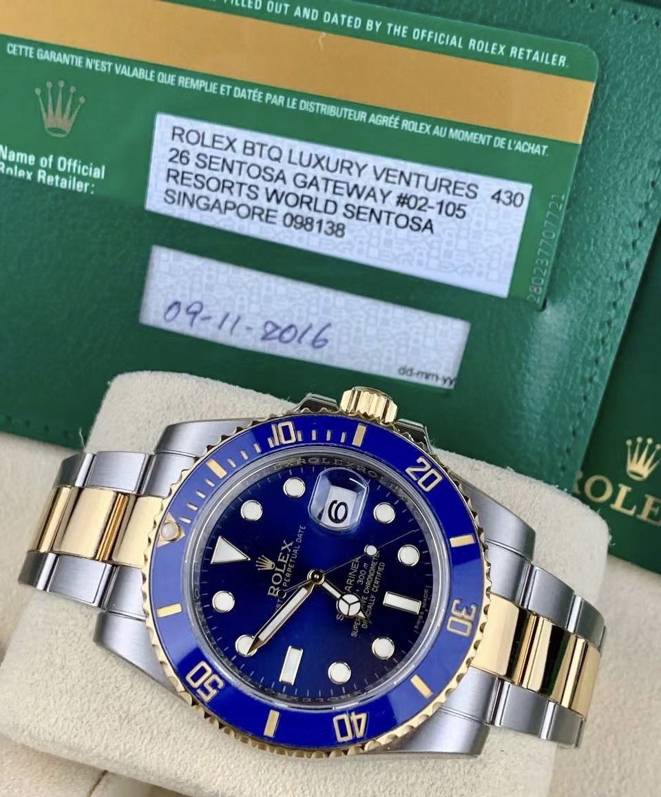 Rolex Oyster Perpetual Submariner Date Oyster Steel