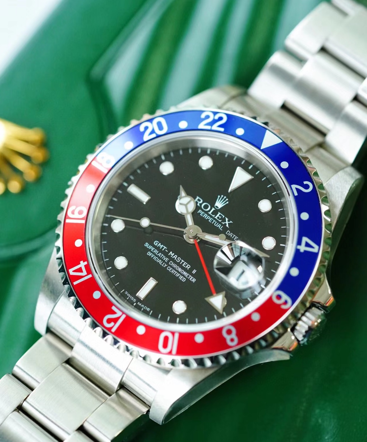 Rolex GMT II Swiss Watch Cola Ring Automatic Mechanical Men's Watch 