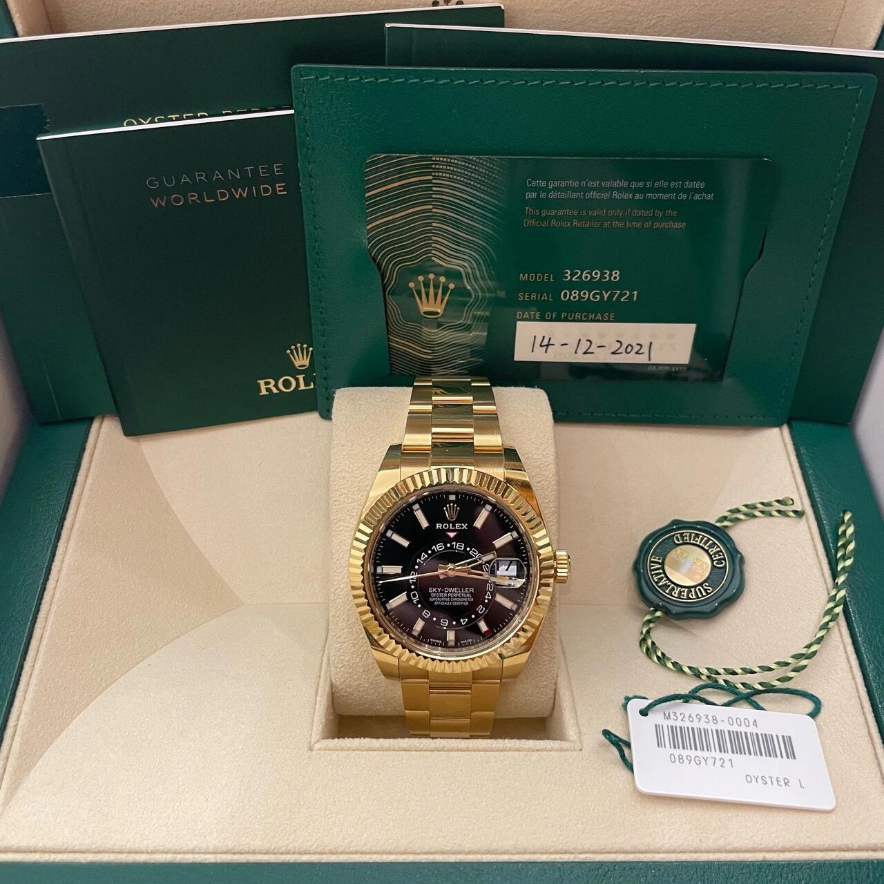 ROLEX SKY-DWELLER mechanical watch