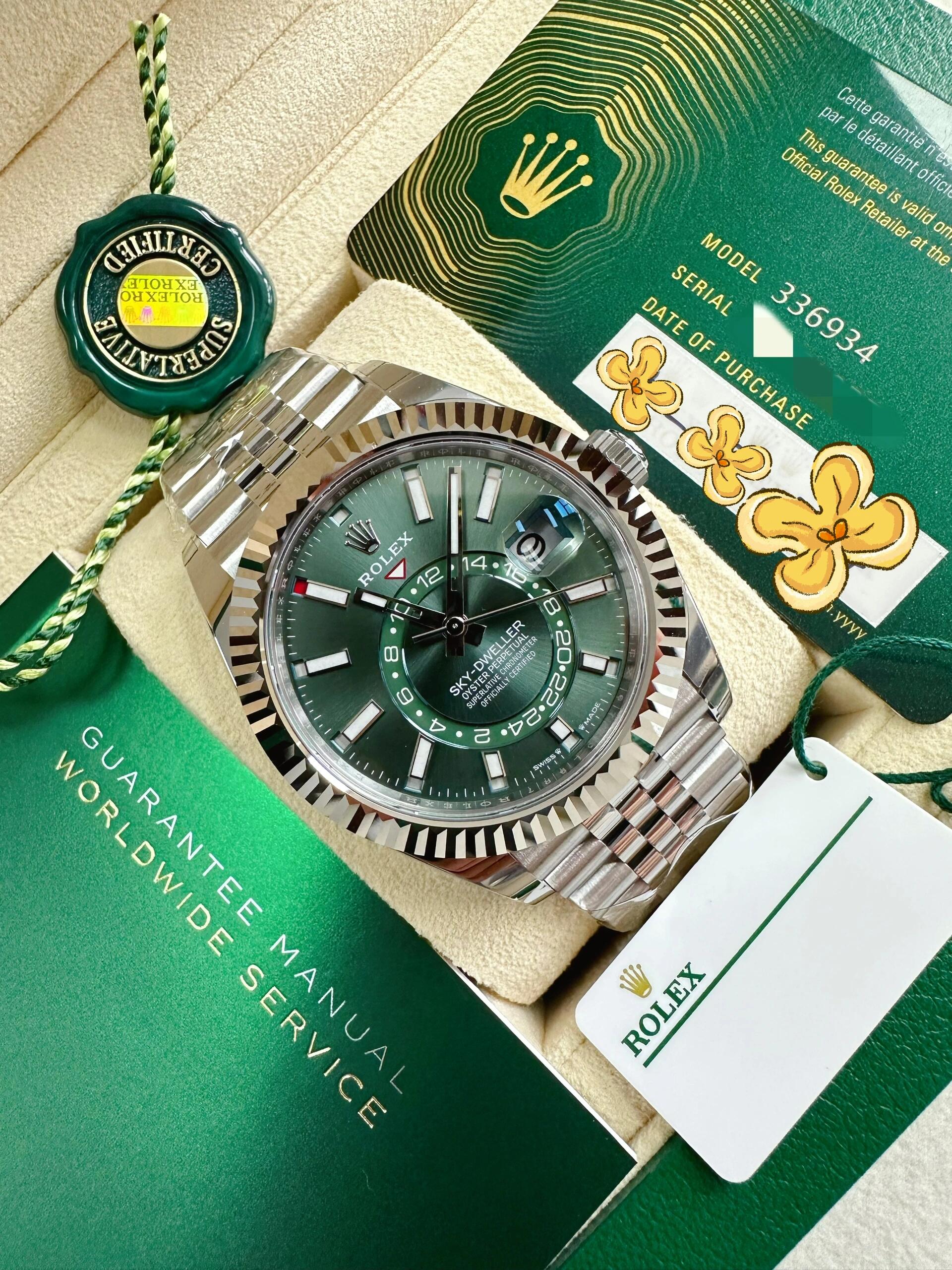 ROLEX SKY-DWELLER mechanical watch