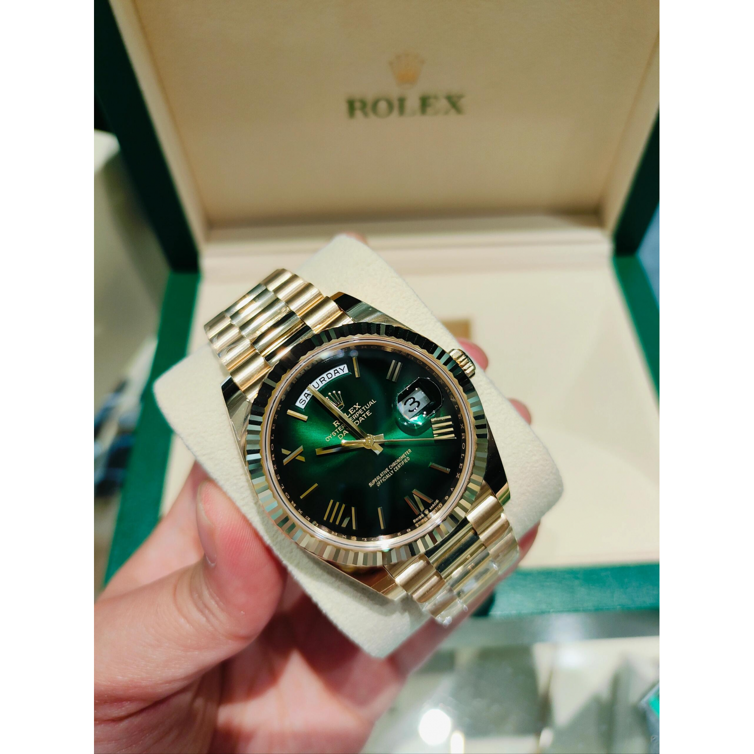 Rolex Day-Date Automatic Mechanical Men's Watch 